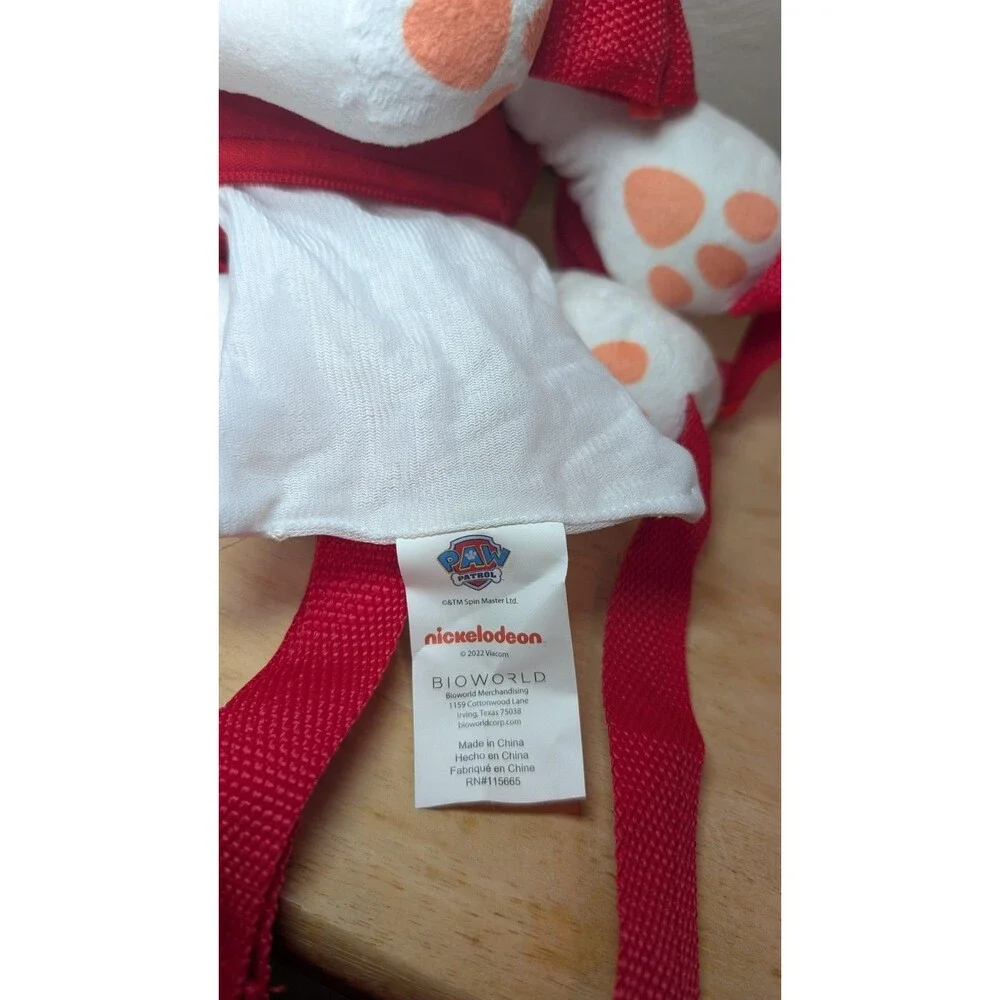 Paw Patrol Marshall Plush Dalmatian Dog Toddler Backpack